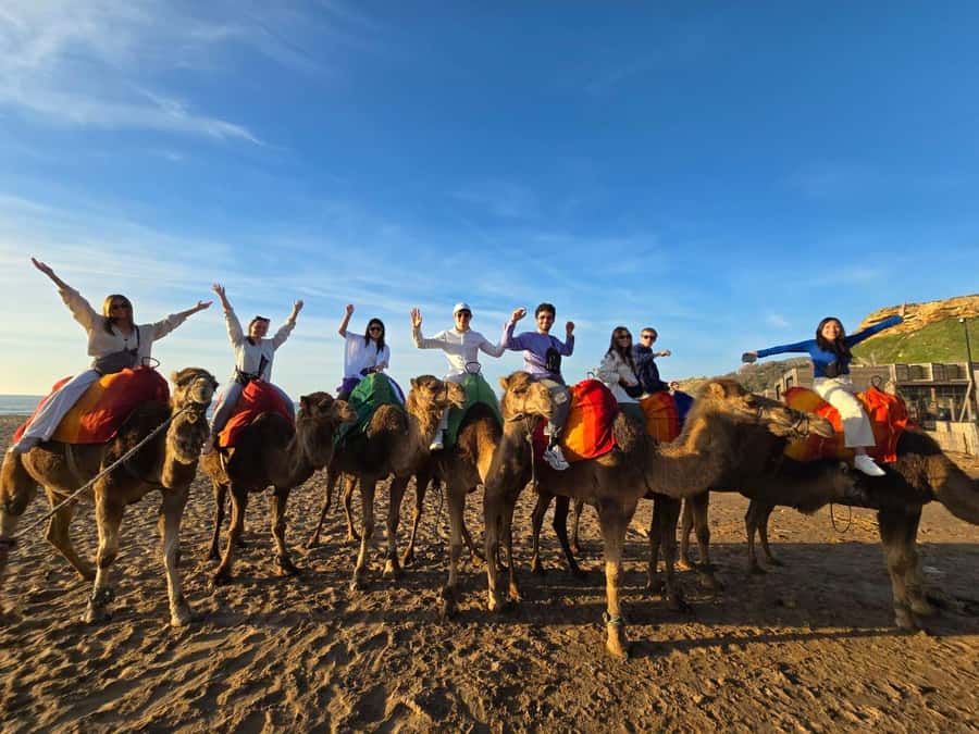 Tangier: sunset, tea, camel ride, Cape Spartel and caves. - Why the sunset gives this short tour its character