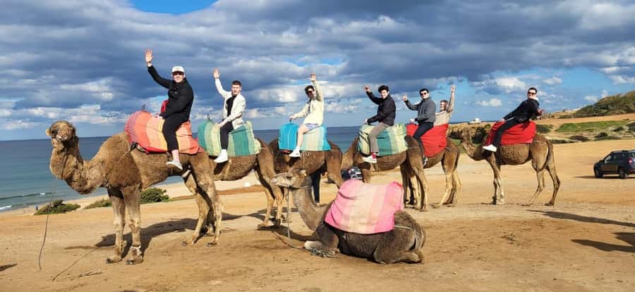 Tangier: sunset, tea, camel ride, Cape Spartel and caves. - Cape Spartel and the meeting of sea views