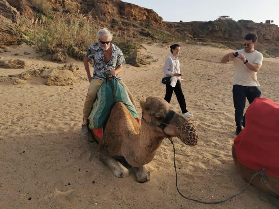 Tangier: sunset, tea, camel ride, Cape Spartel and caves. - Who will enjoy this outing most