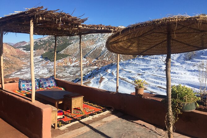 The Atlas Mountains and the 3 valleys with a delicious lunch in a Berber house - The camel ride: a fun finale that needs clarification