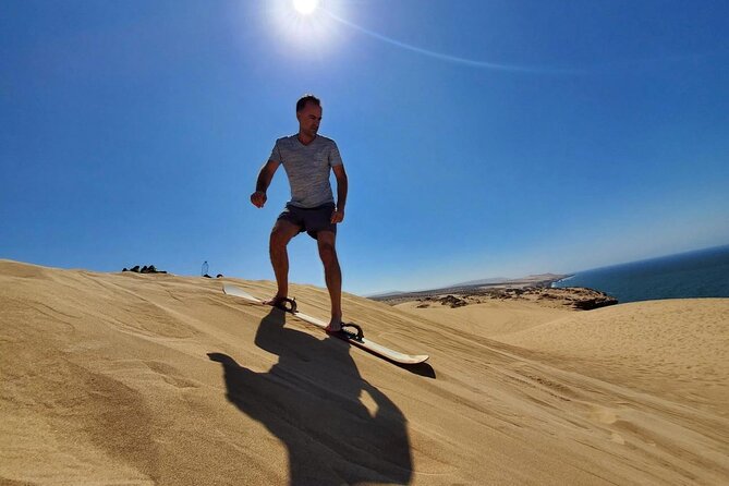 Timlalin Dunes & Sandboarding From Agadir - Aghroud’s colorful houses make a natural first stop