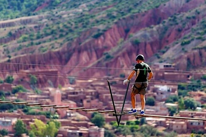 Top Rated Atlas Mountains Zipline from Marrakesh - The Argan oil cooperative stop