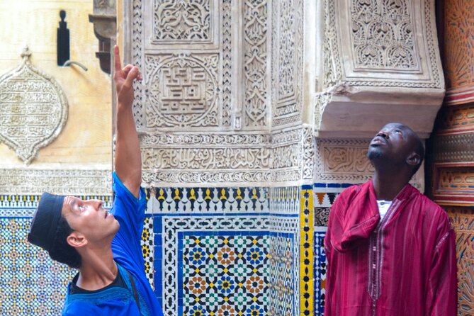 Tour guide in the old city of Fez - Bab Boujloud, the old city’s best-known entrance