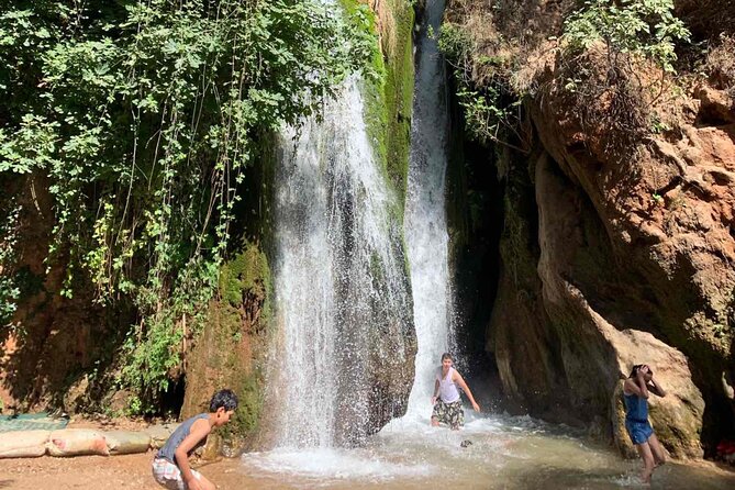 Visit the waterfall and hidden caves - Resting at Sidi Ali Bosarghine